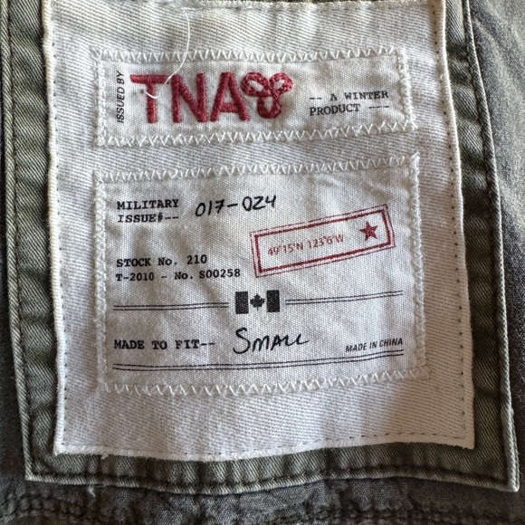 Aritzia TNA Military Cargo Jacket SIZE: SMALL - Picture 4 of 6